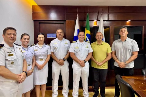 Prefeitura e Marinha alinham ações para o “Portões Abertos” 2025 em São Pedro da Aldeia