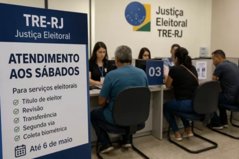 TRE-RJ terá plantão nesta sexta (1) e sábado (2) para regularização do título de eleitor