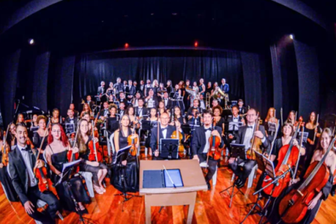 Orquestra Sons da Aldeia realiza segundo ensaio aberto na Casa da Cultura, em São Pedro