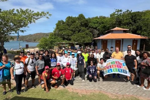 Circuito Urbano 2025 em Búzios une caminhada ecológica e hasteamento da Bandeira ODS
