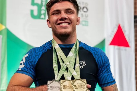 Atleta de Cabo Frio conquista vaga em torneios internacionais de Jiu-jitsu