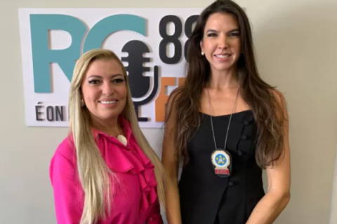 RCFM / Aline Vilas Boas e Alexandra Codeço reforçam ações de combate à violência contra a mulher em Cabo Frio