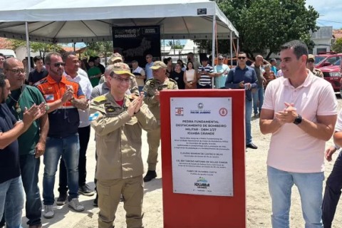 Iguaba Grande lança pedra fundamental do Destacamento do Corpo de Bombeiros