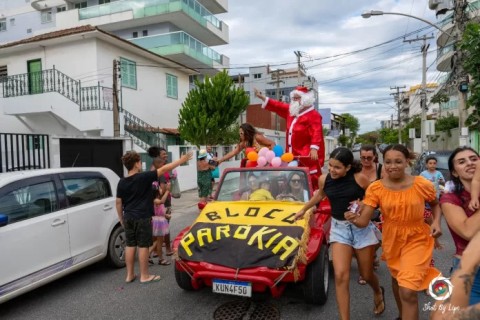 Papai Noel do Parókia traz solidariedade e samba neste sábado (20), em Cabo Frio