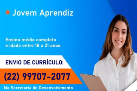 Balcão de Empregos da Prefeitura de Búzios divulga vagas para Jovem Aprendiz