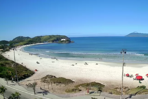 Sol firme, nada de chuva e mar tranquilo marcam a terça (8) na Região dos Lagos