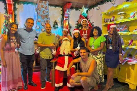 Casa do Papai Noel ultrapassa 6 mil visitantes e se consolida como atração natalina em São Pedro da Aldeia