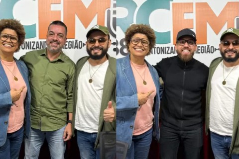 RCFM/ Carlos Cunha convida público para o Bora Trabalhar e Davi Cezarete detalha Feira + Forte