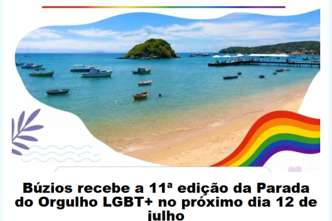Búzios recebe a 11ª edição da Parada do Orgulho LGBT+