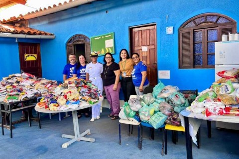 Prefeitura de São Pedro da Aldeia e Marinha do Brasil destinam 11 toneladas de alimentos a instituições sociais