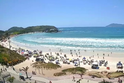 Fim de semana na Região dos Lagos terá sol, calor e mar convidativo