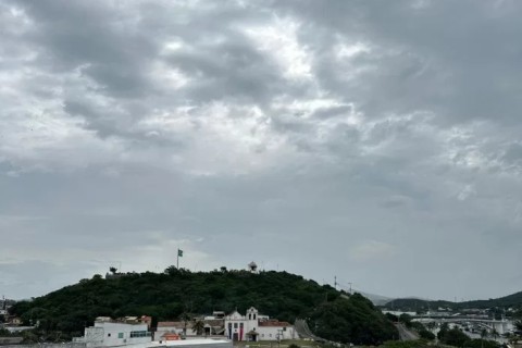 Região dos Lagos tem tempo instável nesta segunda-feira (9)