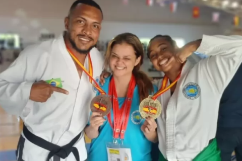Atletas de São Pedro da Aldeia conquistam ouro e bronze no Mundial de Taekwon-do