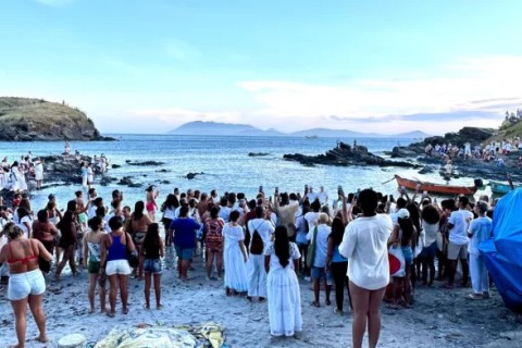 “Presente Às Águas” chega à 20ª edição celebrando o Dia de Iemanjá em Cabo Frio