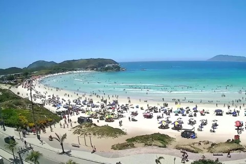 Região dos Lagos tem terça-feira (23) de sol, calor e vento forte