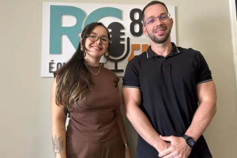RCFM / Diego Alves e Natália Brito debatem segurança pública e alimentação saudável
