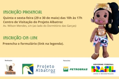 Projeto Albatroz oferece oficinas gratuitas de artesanato em junho