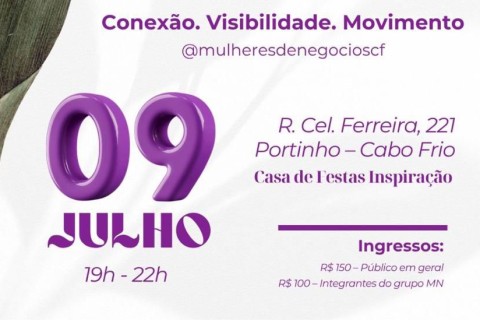 Grupo Mulheres de Negócios de Cabo Frio comemora 8 anos com evento especial e lançamento de site