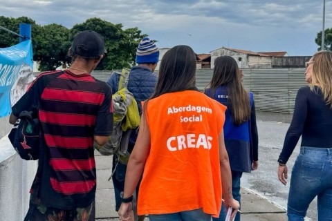Assistência Social realiza ação de abordagem e acolhimento a pessoas em situação de rua em Cabo Frio