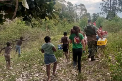 Cabo Frio realiza soltura de 50 gambás em comunidade quilombola