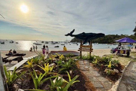 Entrada da Praia dos Ossos é reurbanizada e vira novo ponto turístico em Búzios