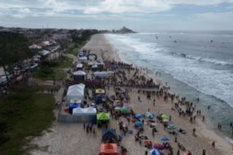 Rei e Rainha do Mar reúne cerca de dois mil atletas e é sucesso em Saquarema