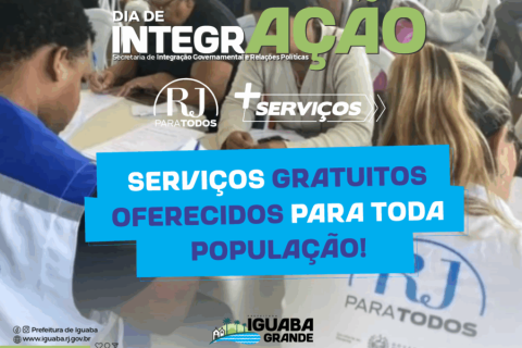 Secretaria de Integração Governamental e Relações Políticas realiza nova ação em parceria com o programa RJ para Todos
