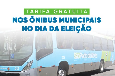 São Pedro da Aldeia terá transporte público gratuito no dia da eleição
