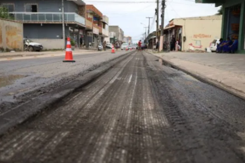 Prefeitura avança com obras de drenagem e pavimentação em Tamoios