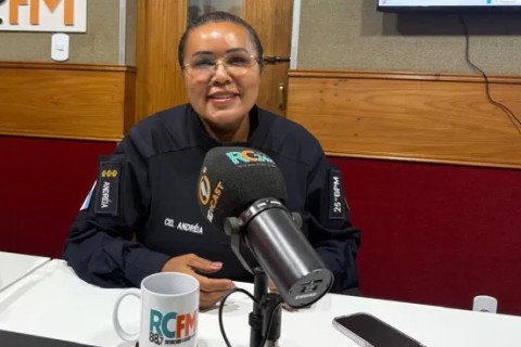 RCFM / Coronel Andréia destaca desafios da polícia na alta temporada e avanços da segurança na Região dos Lagos