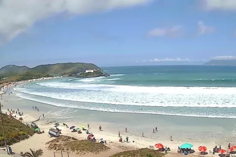 Semana começa com tempo instável e mar ressaqueado na Região dos Lagos