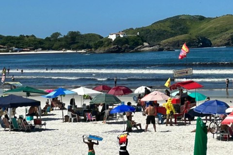 Tempo estável marca a quarta-feira (22) na Região dos Lagos, sem previsão de chuva
