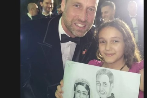 Jovem artista de Iguaba realiza sonho e conhece príncipe William no Rio de Janeiro