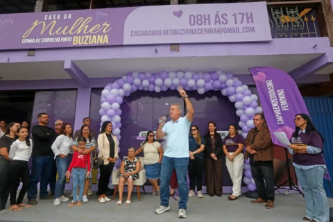Casa da Mulher Buziana de José Gonçalves é inaugurada com inscrições abertas para cursos e atividades