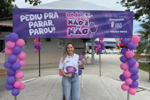 CARNAVAL 2026/ Araruama reforça proteção às mulheres com a campanha “Não é Não”