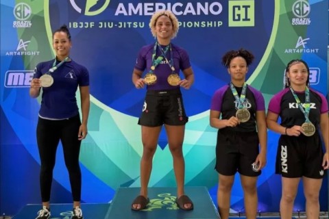 Atleta de Cabo Frio conquista prata no Sul-Americano de Jiu-Jitsu