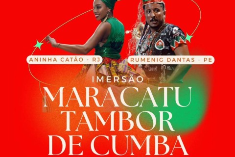 Maracatu Tambor de Cumba chega a Cabo Frio com imersão especial no Charitas