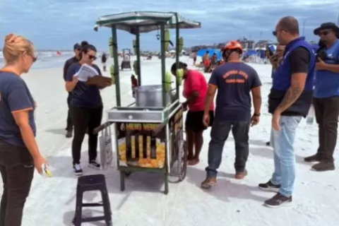 Fiscalização de GLP em Cabo Frio: ação na Praia do Forte identifica irregularidades antes da Semana Santa