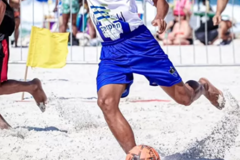 Rodada da Taça Gabriel Lima de Beach Soccer tem alta média de gols no fim de semana