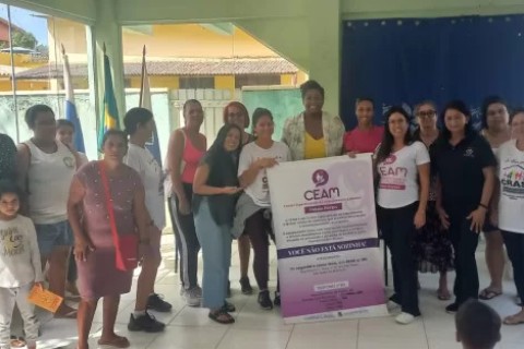 CEAM Daiana Borges realiza roda de conversa no CRAS Balneário, em São Pedro da Aldeia
