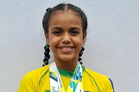 Atleta mirim de São Pedro da Aldeia conquista título estadual de jiu-jitsu e brasileiro de luta livre