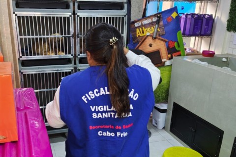 Clínicas veterinárias são notificadas por descumprimento de exigências sanitárias em Cabo Frio