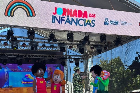 Arraial do Cabo realiza terceira edição da Jornada das Infâncias com programação gratuita para crianças e famílias