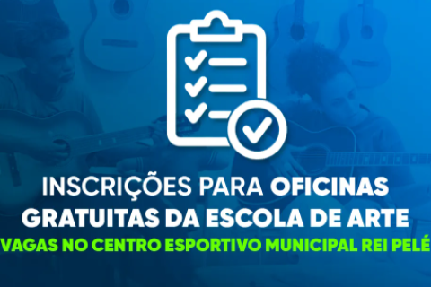 Inscrições para oficinas de danças urbanas, teatro e dança de salão no Centro Esportivo Rei Pelé terminam na terça (07)