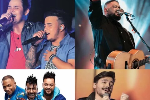 Matheus & Kauan, Pixote, Fernandinho e Thiago Brado animam aniversário de 30 anos de Búzios