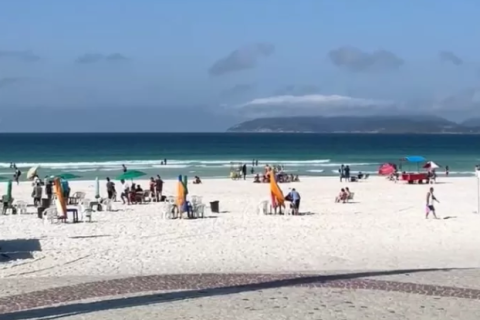 Terça-feira (22) promete céu aberto, mar convidativo e clima agradável na Região dos Lagos