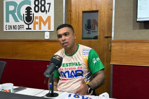 RCFM/ Junior Chuchu fala sobre Festival de Frutos do Mar de Arraial do Cabo