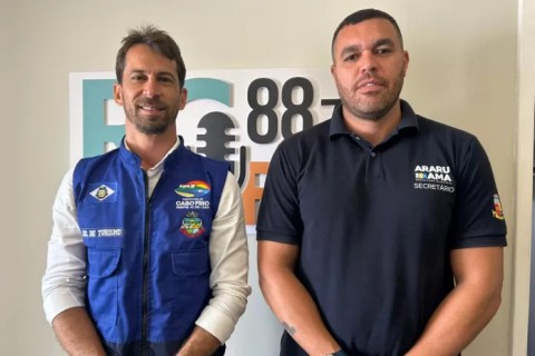 RCFM / Davi Barcelos e Pedro Soares destacam avanços no turismo e na segurança da Região dos Lagos