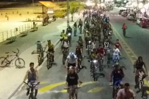Bike Night movimenta as ruas de Cabo Frio em homenagem à Padroeira da cidade